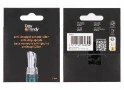 Cosy & Trendy Wijnaccessoires|Anti-drup Schenktuit set van 6