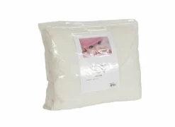 Babydekbed 100x135cm - polyestervezel - wit- Dekbedden