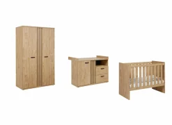 Babykamer Camille met 2-deurskast- Complete Babykamers|Complete Babykamers
