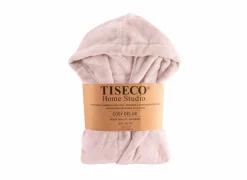 Tiseco Badjassen|Badjas Delux 122/128 - flanel - roze