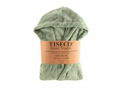 Tiseco Badjassen|Badjas Delux  122/128 - flanel - sea green