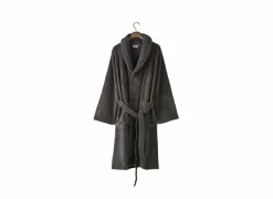 Badjassen|Energie Besparen|Badjas L flanel grey charcoal