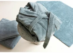 Badjassen|Energie Besparen|Badjas M flanel eucalyptus