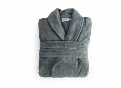 Badjas S flanel eucalyptus- Badjassen|Energie Besparen