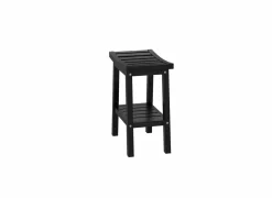 Divers|Badkamerbank Bamboe zwart