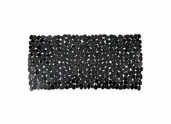 Antislipmatten|Badmat antislip Paradise 36x71cm zwart