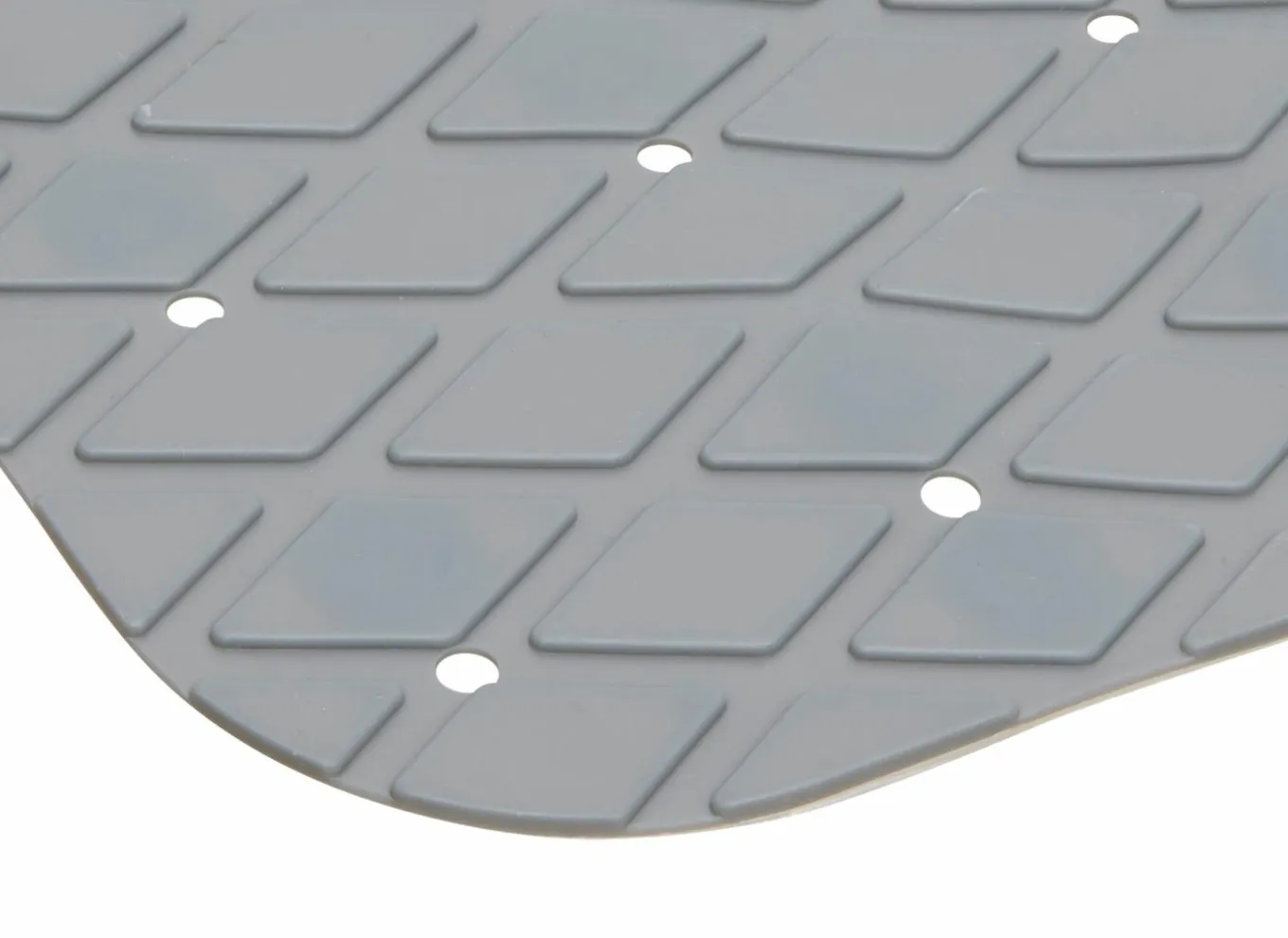 Antislipmatten|Badmat antislip 69x39cm - kunststof - multicolor