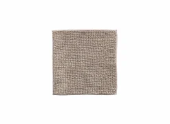 Badmat Indiana 50x50cm - chenille - taupe- Badmatten