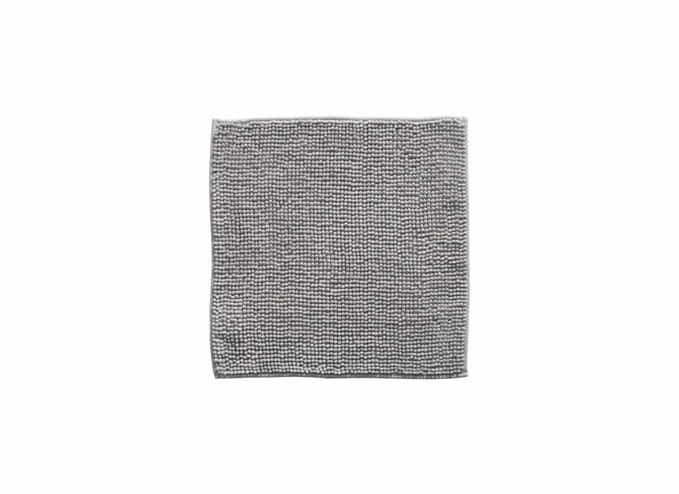 Badmatten|Badmat Indiana 50x50cm - polyester - grijs