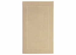 Aquanova Badmat London 60x100cm - katoen - golden met antislip- Badmatten