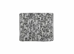 Badmat Urdu 55x65cm - polyester & katoen - grijs- Badmatten
