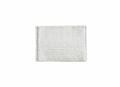 Badmatten|Badmat 50x75cm - polyester - wit