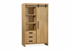 Bijzetkasten|Bijzetkasten|Barkast Cottage 109cm - lamulux - naturel