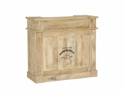 Barkast Djinn 120cm - mango massief - naturel- Barkasten|Barkasten