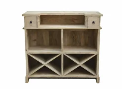 Barkast Djinn 120cm - mango massief - naturel- Barkasten|Barkasten