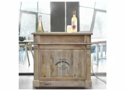 Barkast Djinn 120cm - mango massief - naturel- Barkasten|Barkasten