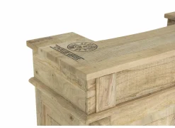 Barkast Djinn 120cm - mango massief - naturel- Barkasten|Barkasten