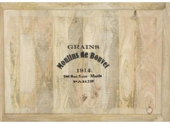 Barkast Djinn 120cm - mango massief - naturel- Barkasten|Barkasten