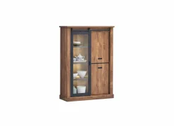 Barkasten|Barkasten|Barkast Elon 125cm - decor - acacia/zwart
