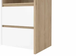 Barkasten|Barkasten|Barkast Next 100cm - decor - wit/jackson hickory