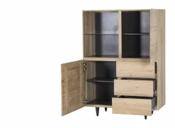 Barkasten|Barkasten|Barkast Palacio 125cm - eik massief & decor - naturel