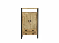 Barkast Sanguine 90cm - mango massief - natuur- Barkasten|Barkasten