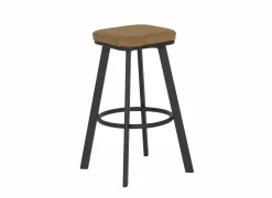 Barkruk Anthony  ZH70cm - lederlook - cognac- Barkrukken|Barstoelen