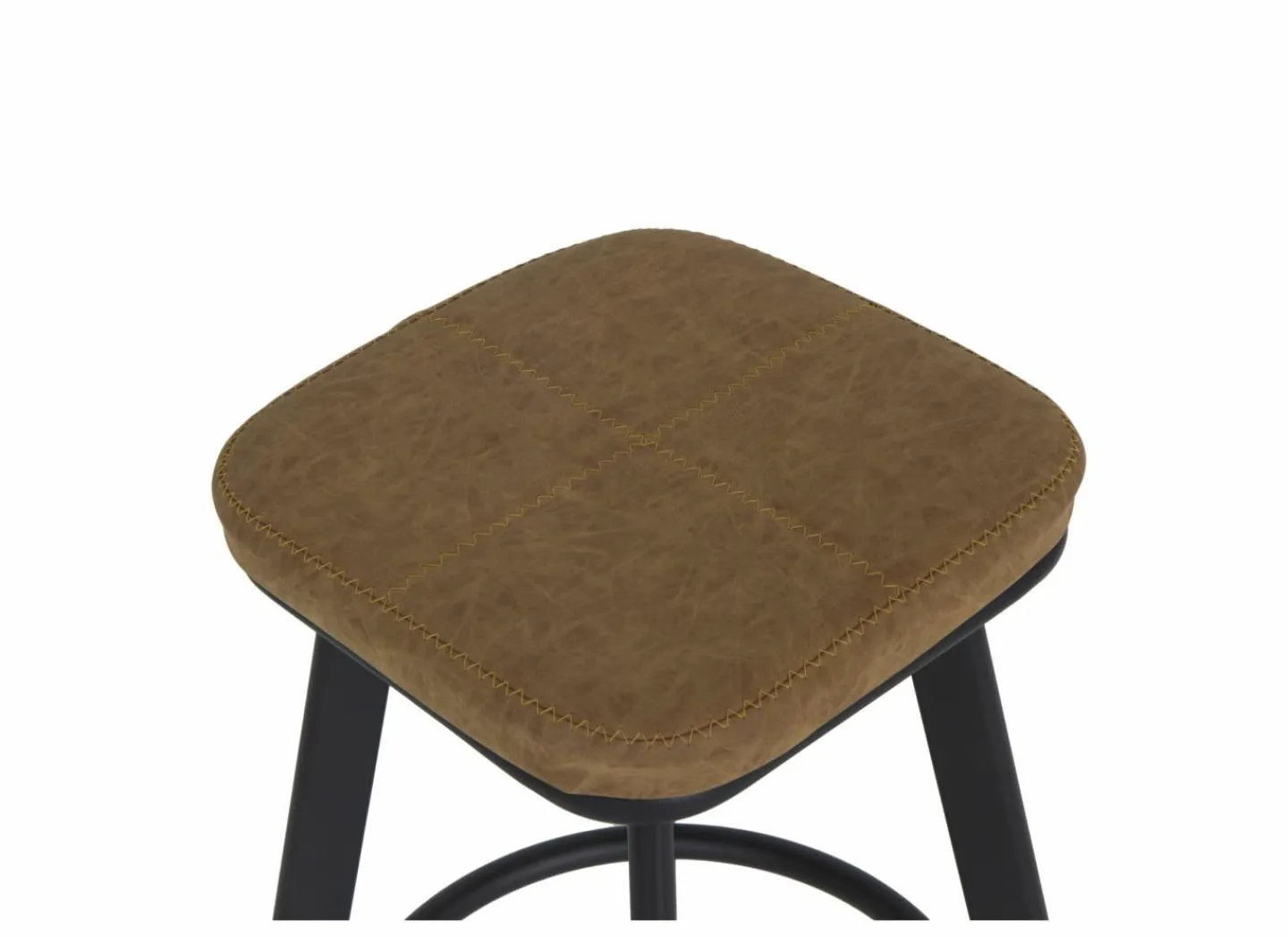 Barkruk Anthony ZH70cm - lederlook - cognac- Barkrukken|Barstoelen