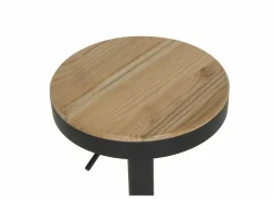Barkruk Karma ZH59-80cm - hout - bruin/zwart- Barkrukken|Barstoelen