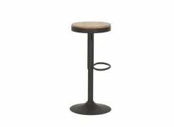 Barkruk Karma ZH59-80cm - hout - bruin/zwart- Barkrukken|Barstoelen