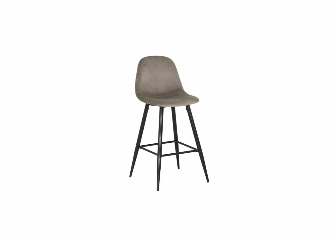 Barkrukken|Barstoelen|Barstoel Charlton ZH66cm - stof - taupe