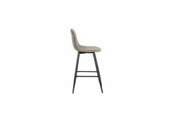 Barkrukken|Barstoelen|Barstoel Charlton ZH66cm - stof - taupe