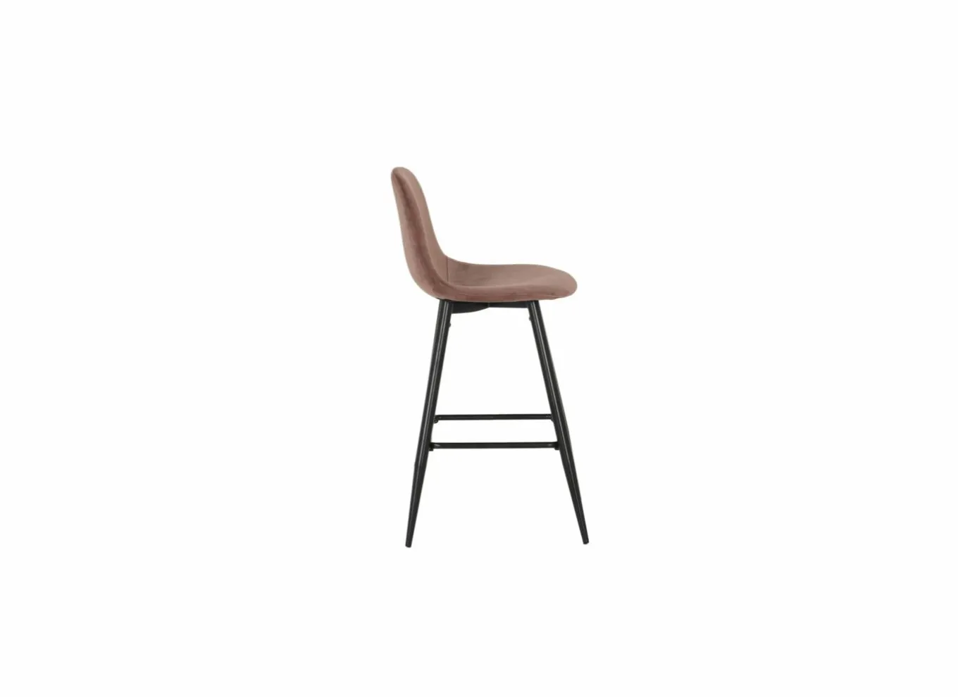 Barkrukken|Barstoelen|Barstoel Charlton ZH66cm - stof - misty roze