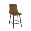 Barstoel Dex ZH65cm - stof - zorro cognac- Barkrukken|Barstoelen