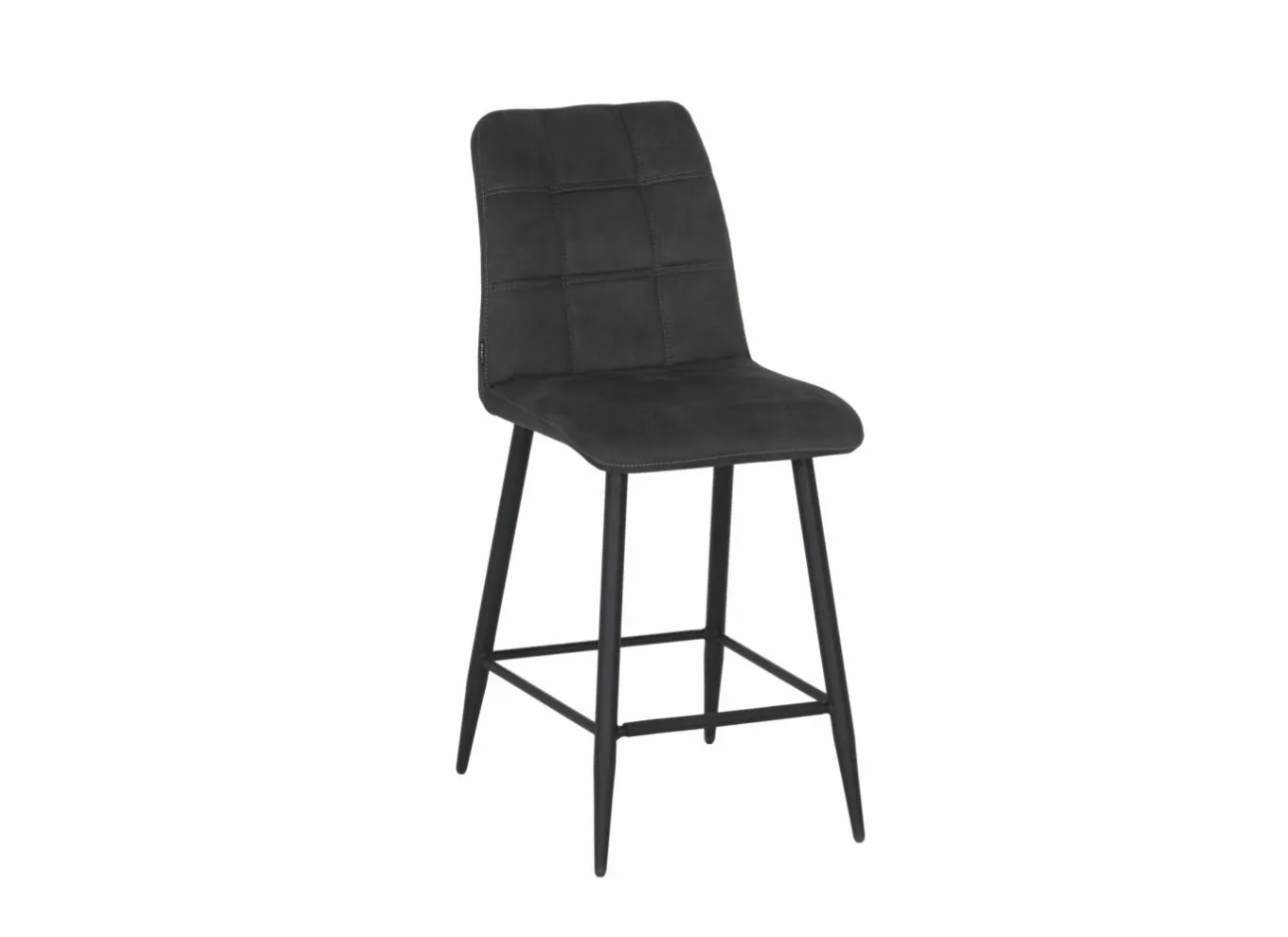 Barkrukken|Barstoelen|Barstoel Dex ZH65cm - stof - zorro antraciet