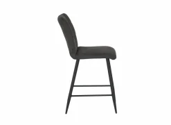Barkrukken|Barstoelen|Barstoel Dex ZH65cm - stof - zorro antraciet
