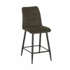 Barkrukken|Barstoelen|Barstoel Dex ZH65cm - stof - zorro moss
