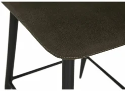 Barkrukken|Barstoelen|Barstoel Dex ZH65cm - stof - zorro moss