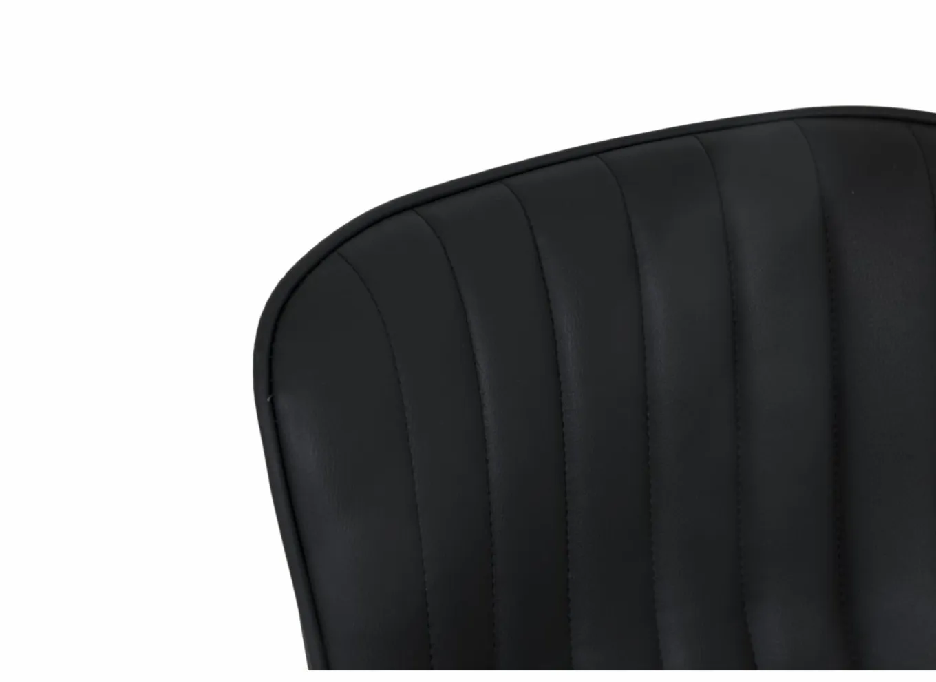 Barkrukken|Barstoelen|Barstoel Gigolo ZH58-83cm - lederlook - zwart