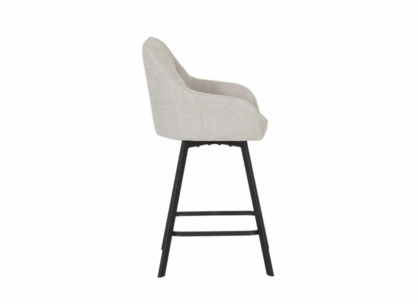 Barstoelen|Barstoel Kanun ZH65cm - stof - greige