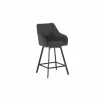 Barstoelen|Barstoel Kanun ZH65cm - stof - grijs