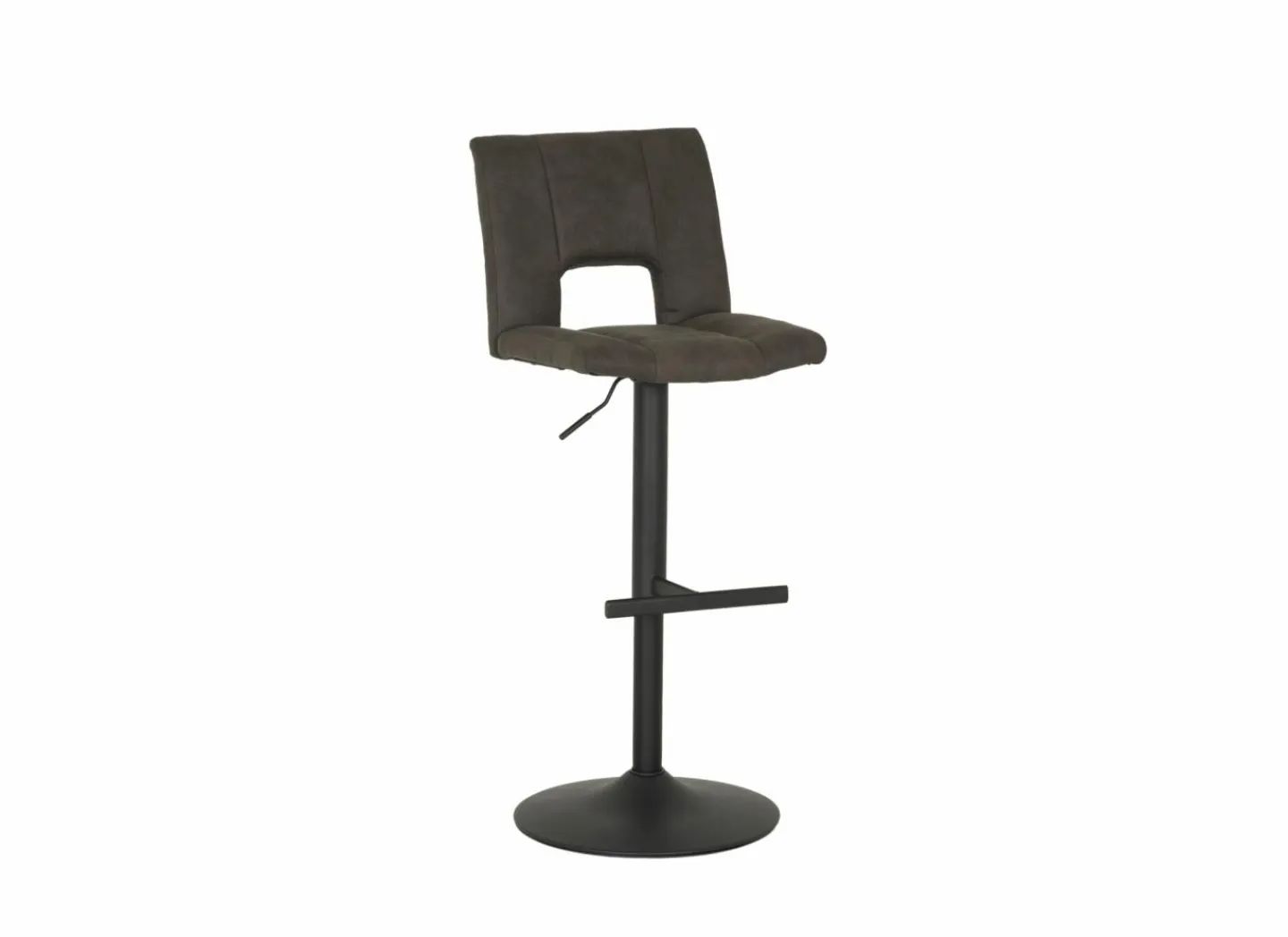 Barstoel Montecito ZH58-85cm - metaal - antraciet- Barkrukken|Barstoelen