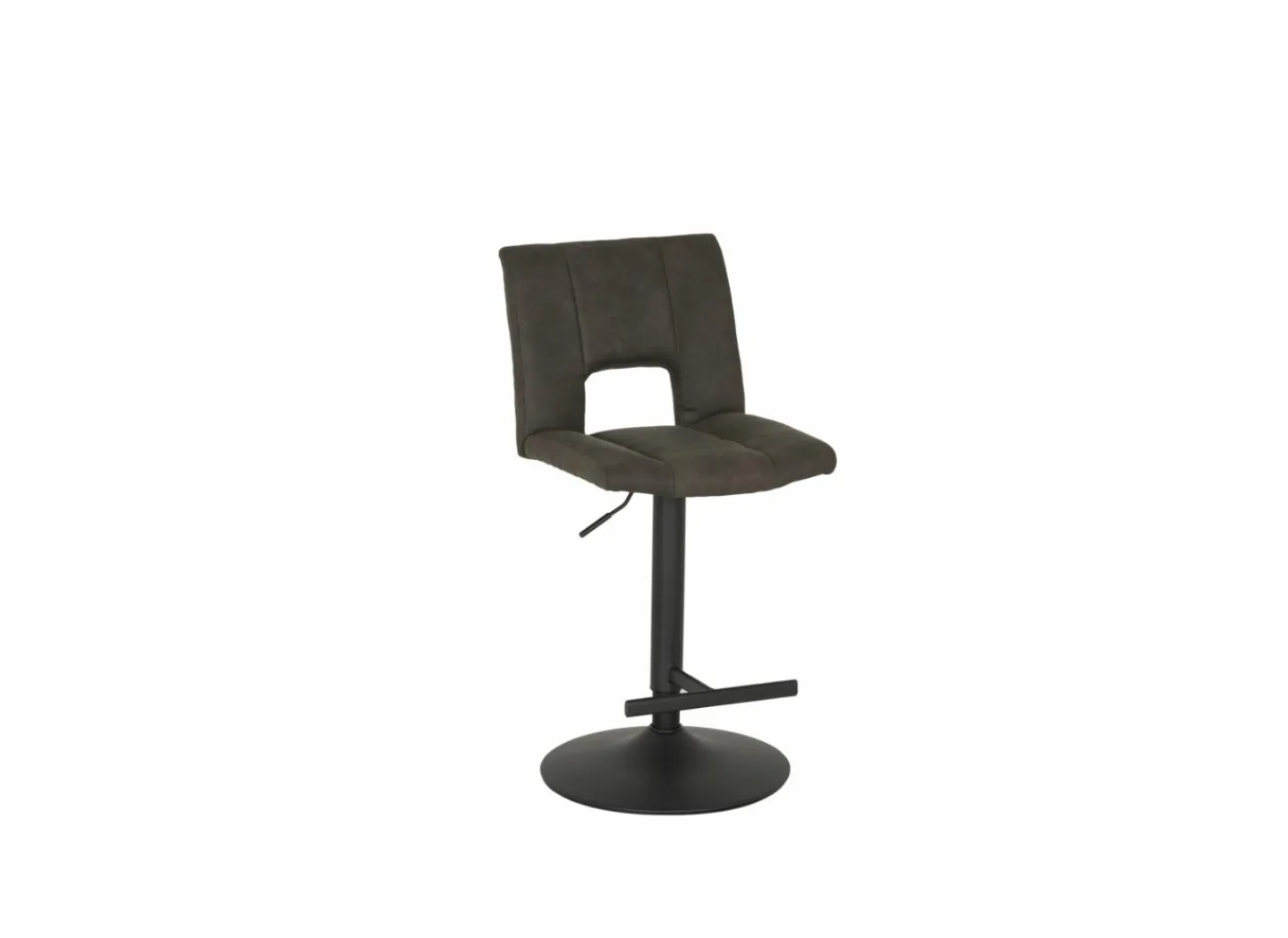 Barstoel Montecito ZH58-85cm - metaal - antraciet- Barkrukken|Barstoelen