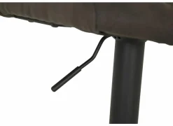 Barstoel Montecito ZH58-85cm - metaal - antraciet- Barkrukken|Barstoelen