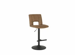 Barkrukken|Barstoelen|Barstoel Montecito ZH58-85cm - metaal - cognac