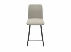 Barstoel Pisa ZH65cm - stof & staal - vogue canvas & antraciet- Barstoelen