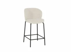 Barkrukken|Barstoelen|Barstoel Shell ZH65cm - stof - beige