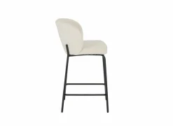 Barkrukken|Barstoelen|Barstoel Shell ZH65cm - stof - beige