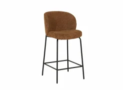 Barstoel Shell ZH65cm - stof - roest- Barkrukken|Barstoelen