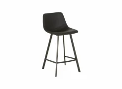 Barstoel Spartacus ZH65cm - bonded leather - zwart- Barkrukken|Barstoelen